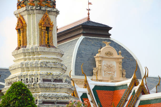 Beautiful Architecture inside the Grand Palace, Bangkok, Thailand