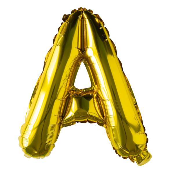 istock A large gold foil balloon letter A 2196707308