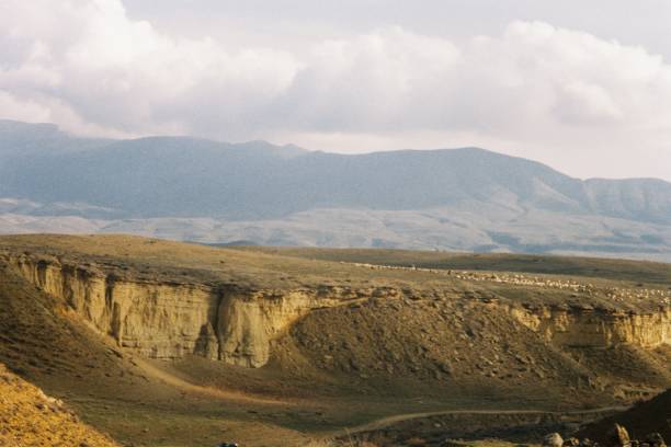 istock Scenic Armenian Plateau and Cliffs Under a Cloudy Sky 2196708547