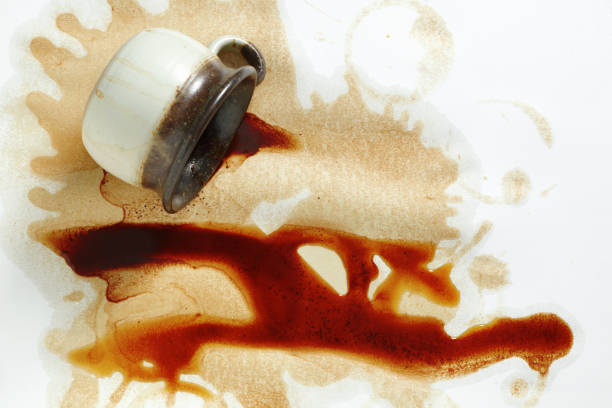 istock Spilled cup of coffee 2196711060