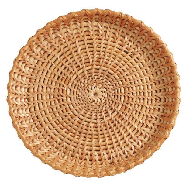 istock Plate made of willow vine 2196713522