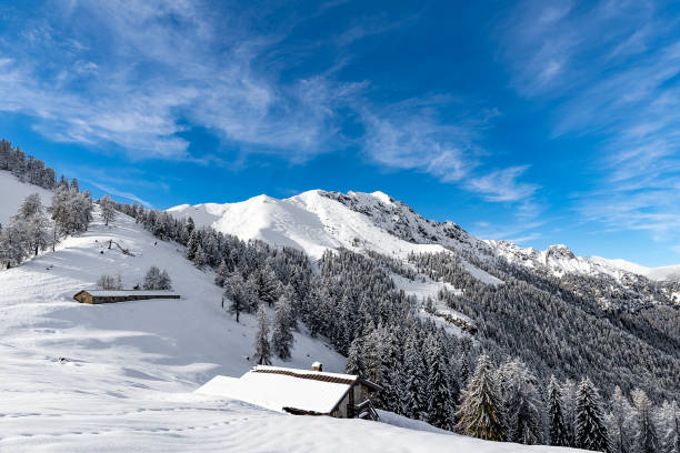 istock After snowstorm, Monte Secco landscape, Lombardy, Italy 2196714802