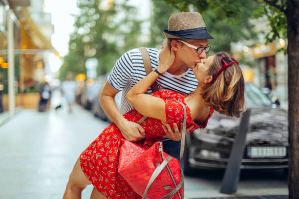 Young couple in the city