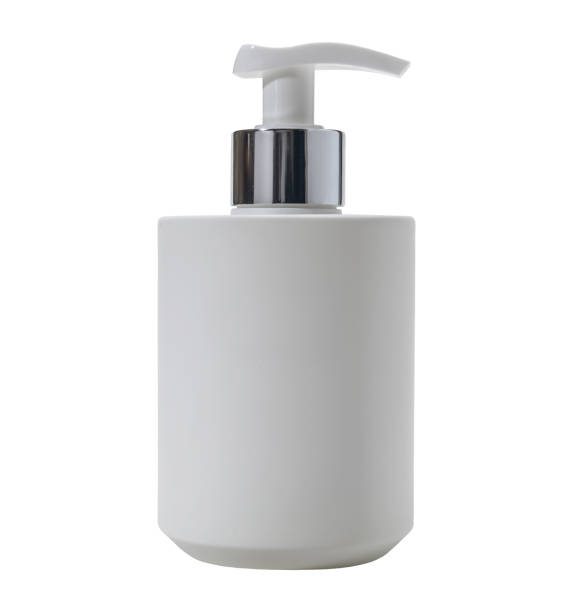 istock White plastic pump bottle designed specifically for cosmetic or personal care products isolated on white 2196734158