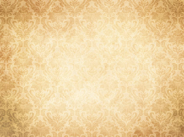 istock Old grunge paper background with vintage patterns. 2196759208