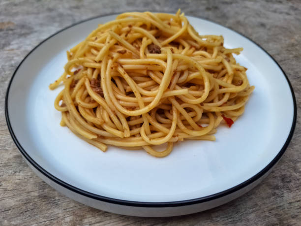 istock Yummy Spaghetti Bologonese On A Plate. Food Menu. 2196775471