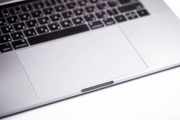 istock Studio photo of a laptop on a white background 2196775955
