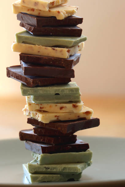 istock Pile Of Various Chocolate Pieces 2196777643