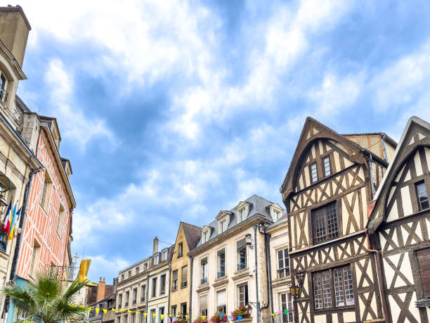 istock Cultural Heritage Explored: Discovering Auxerre's Timeless Street Scenes 2196778372