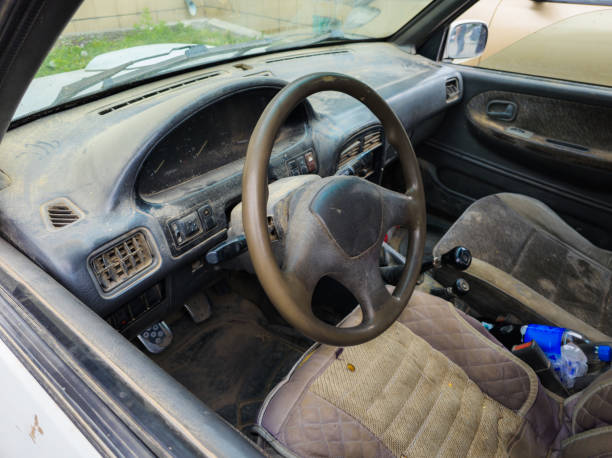 istock dusty and dirty old car interior 2196780229