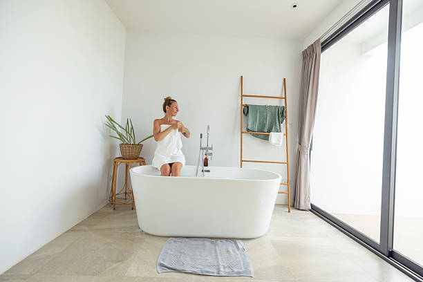 istock Woman Enjoying a Relaxing Spa Day at Home 2196783186