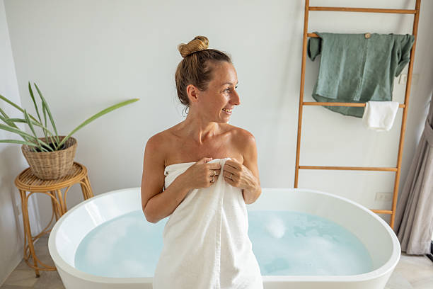 istock Woman Enjoying a Relaxing Spa Day at Home 2196783304