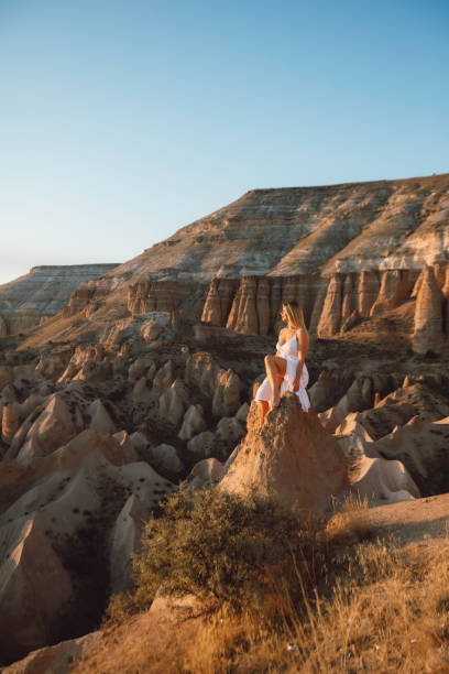 istock Mystical Sunset in Cappadocia, Turkey 2196786403