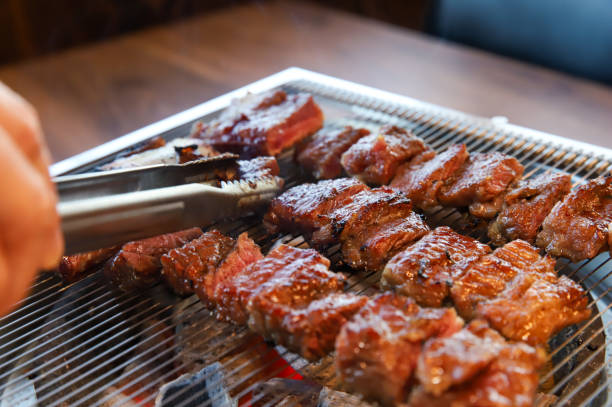 istock Korean traditional BBQ food. raw beef ribs 2196788985