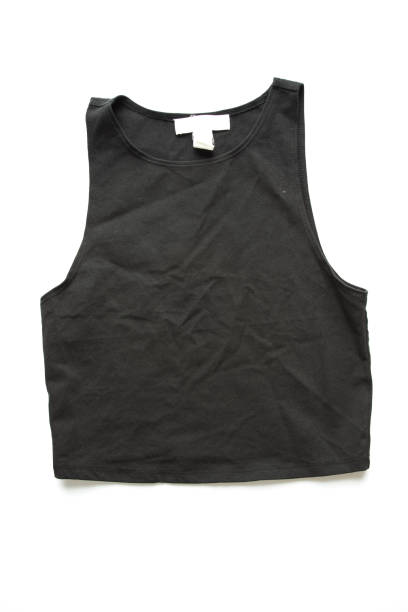 istock Blank grey vest shirt isolated 2196791570