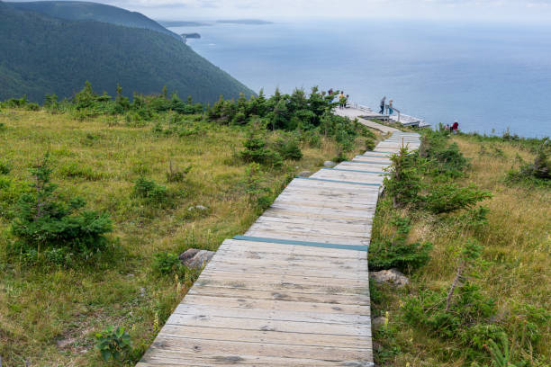 istock Coastline view from the Skyline Trail in Cape Breton 2196796462