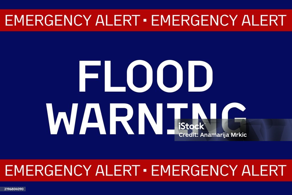 Flood Warning Messaging Example Flood Warning Emergency Alert Message Weather Notification Evacuation ...