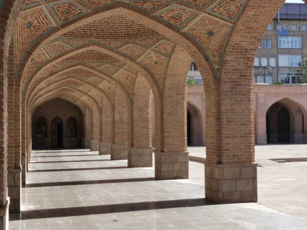 istock The Blue Mosque (also known as the Göy Masjid) in Tabriz is one of the most remarkable historical edifices in the city. 2196808340