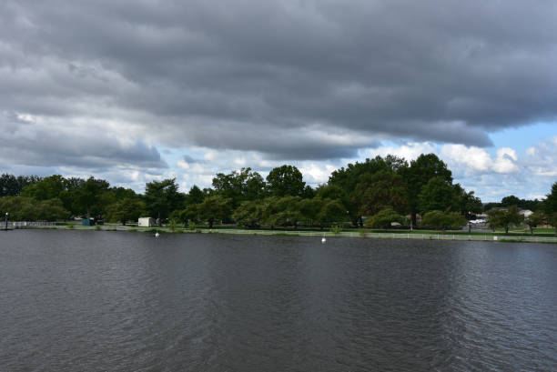 Storm Over Arlington Virginia and the Potomac