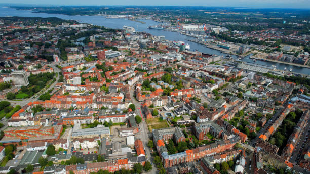 istock Aerial view around the downtown in Kiel 2196811054
