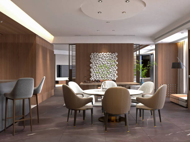 istock 3d render modern apartment living room 2196816093