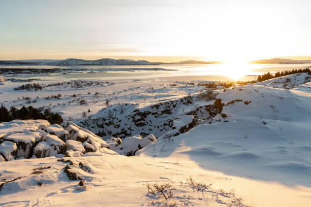 istock Winter landscape from Thingvellir National Park 2196824540