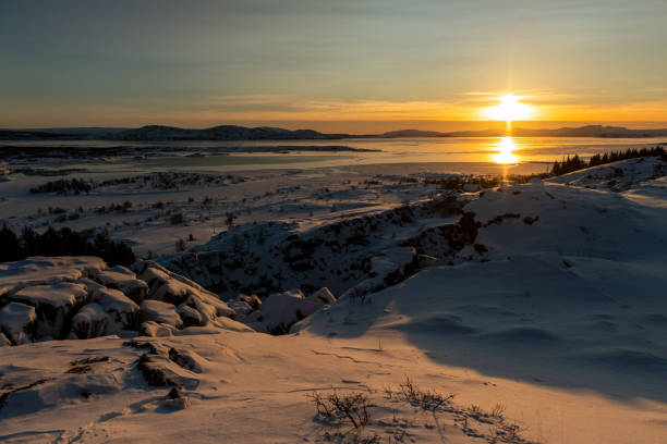 istock Winter landscape from Thingvellir National Park 2196824541