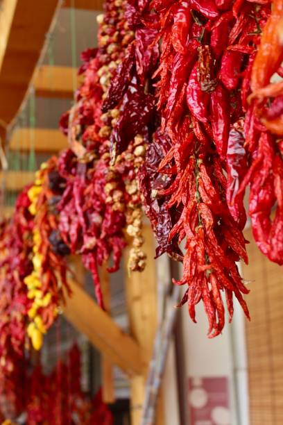 istock Colorful peppers in a local market 2196829911