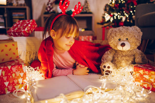 istock Happy girl enjoying for Christmas 2196831507