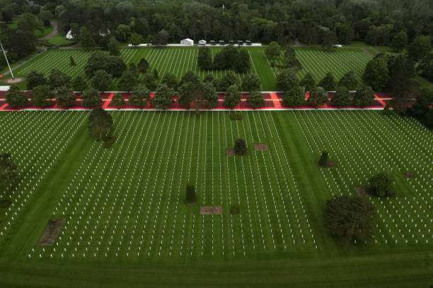 istock Normandy American Cemetery, Normandy, France 2196833480