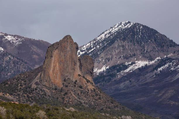 Needle Rock is a picturesque spire located in Crawford Colorado. It rises up 800 feet from the ground.