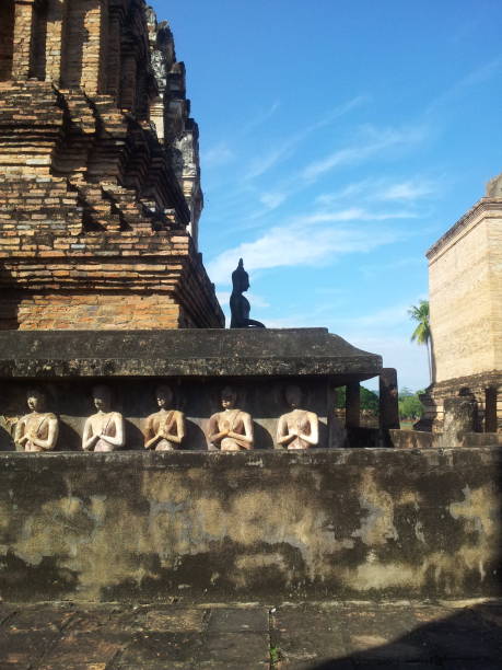 Buddha Statue at Wat Mahathat Sukothai, Thailand.