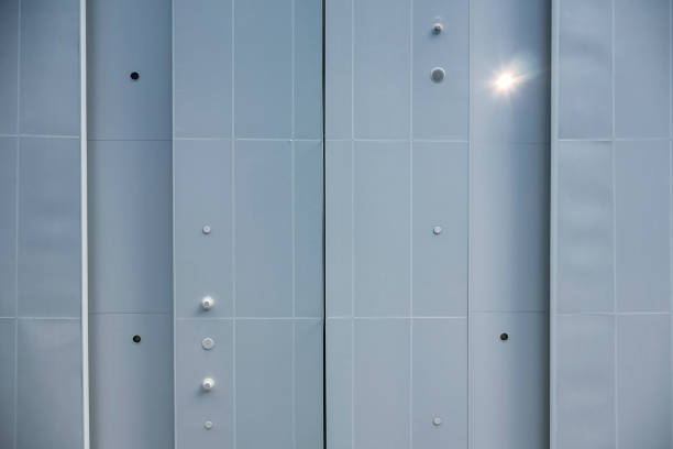 istock The background is a metal perforated structure, industrial minimalism. 2196841232