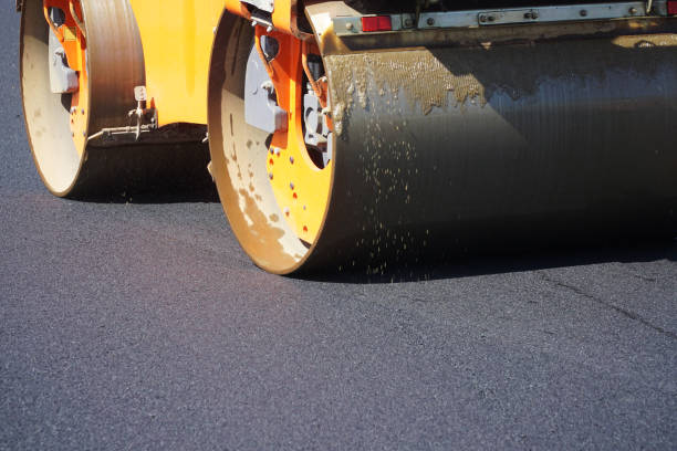 istock close up on compactor roller paving the asphalt road 2196844440