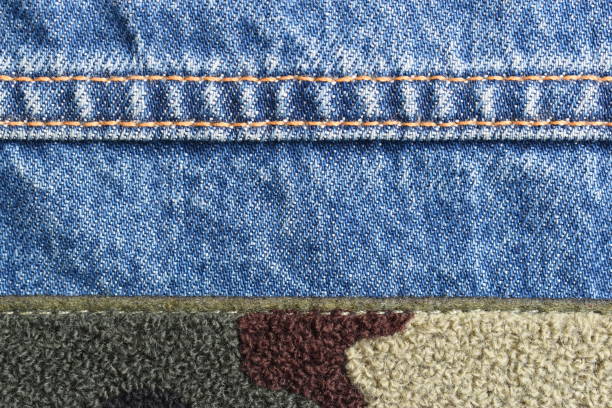blue denim texture background, jean fashion style