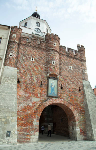 Lublin Medieval Krakow Gate Entrance