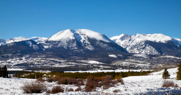 istock Colorado mountains in winter 2196859983