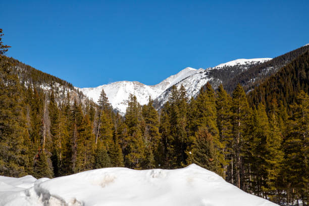 istock Colorado mountains in winter 2196859984