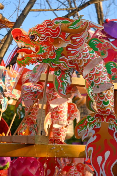 istock Chinese New Year, crafts, dragon 2196867746