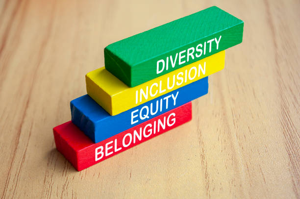 istock Diversity, Inclusion, Equity and Belonging text on multicolored wooden blocks. D and I concept 2196868778