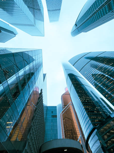 istock A city skyline with tall buildings and a clear blue sky 2196877615
