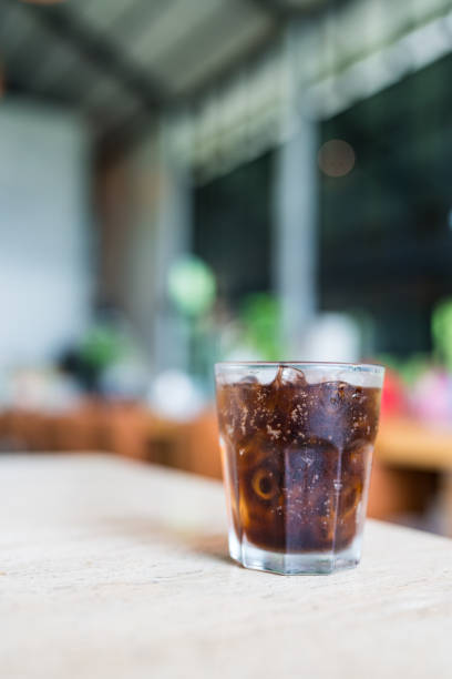 istock Glass of cola with ice 2196895747