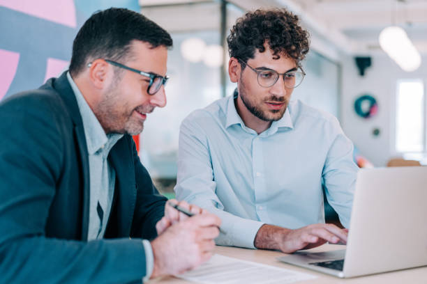 istock Business partners in meeting. 2196896418