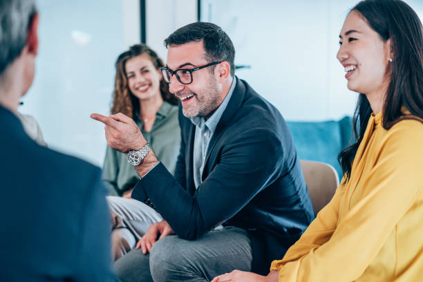 istock Business persons on meeting in the office. 2196896435