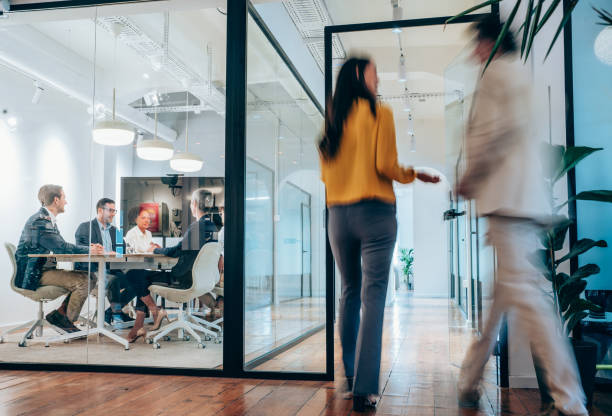 istock Business partners on meeting in the office. 2196896441