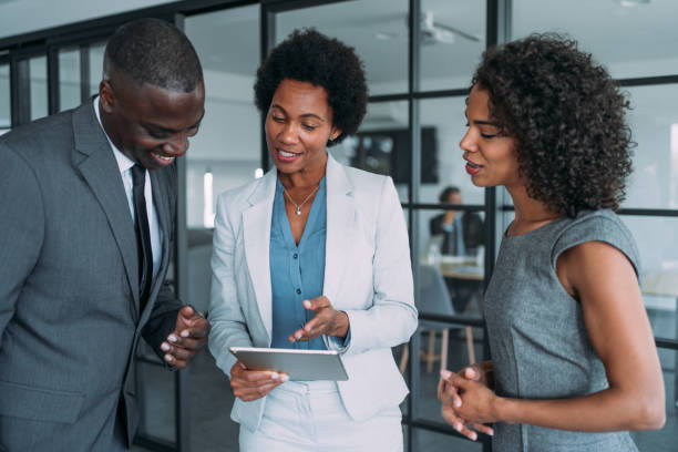 istock Business people in the office. 2196901191