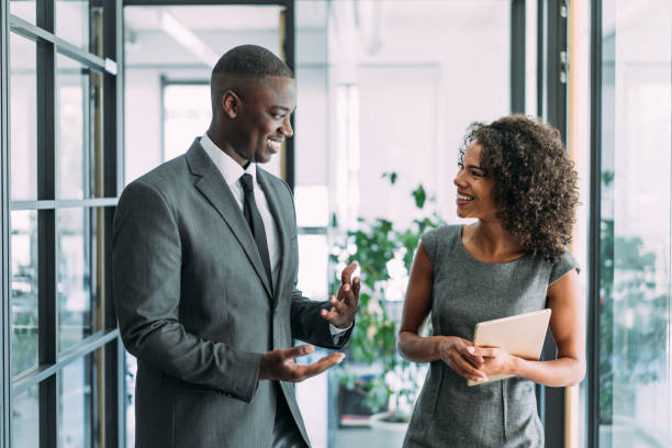 istock Business people in the office. 2196901206