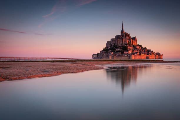 istock Sunset Reflections, Mont Saint-Michel, Normandy, France 2196901438