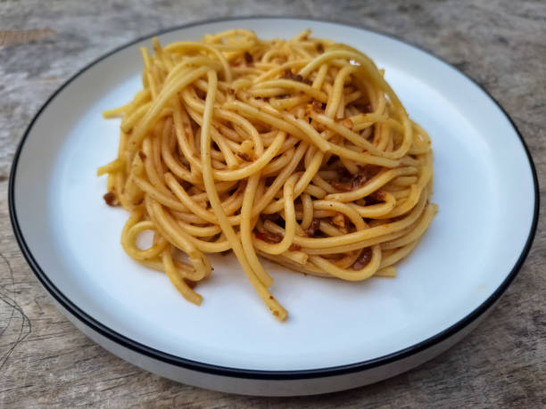 istock Tasty Spaghetti Bologonese On A Plate. Food Menu. 2196905280