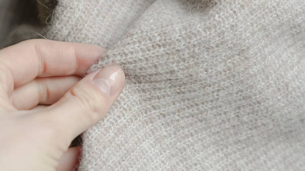 istock Clean, simple, and elegant knitted textures in neutral, nude, and muted shades. 2196912241